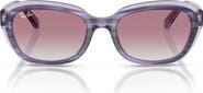 Ray-Ban Kids' 48mm Irregular Sunglasses