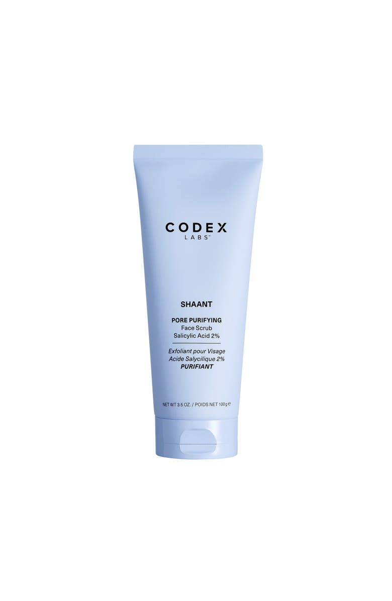Codex Labs SHAANT Pore Purifying Acne Face Scrub, Main, color, Tan