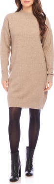 Karen Kane Long Sleeve Sweater Dress