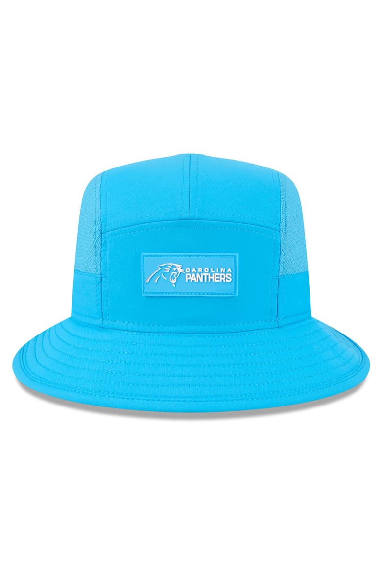 Men's New Era Blue Carolina Panthers 2025 Sideline  Bucket Hat, Alternate, color, Blue