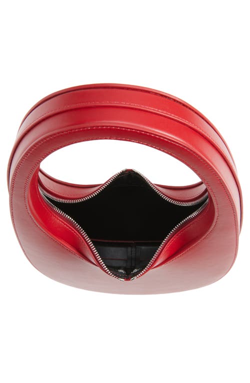 Coperni Tote Swipe Mini Aus Glas In Red