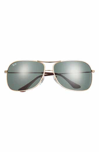 64mm Aviator Sunglasses