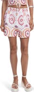 Desigual Embroidered Cotton Shorts