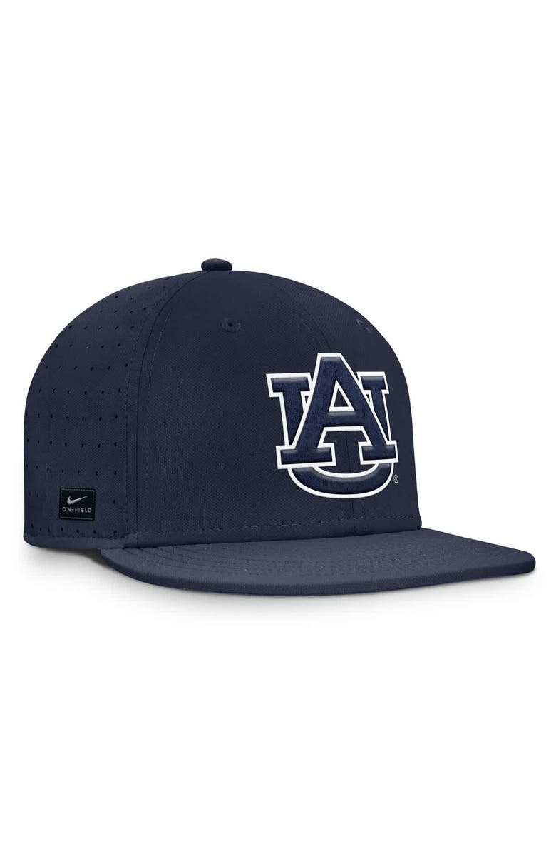 Nike Men's Nike Navy Auburn Tigers Dugout True Dri-FIT Fitted Hat, Alternate, color, Navy