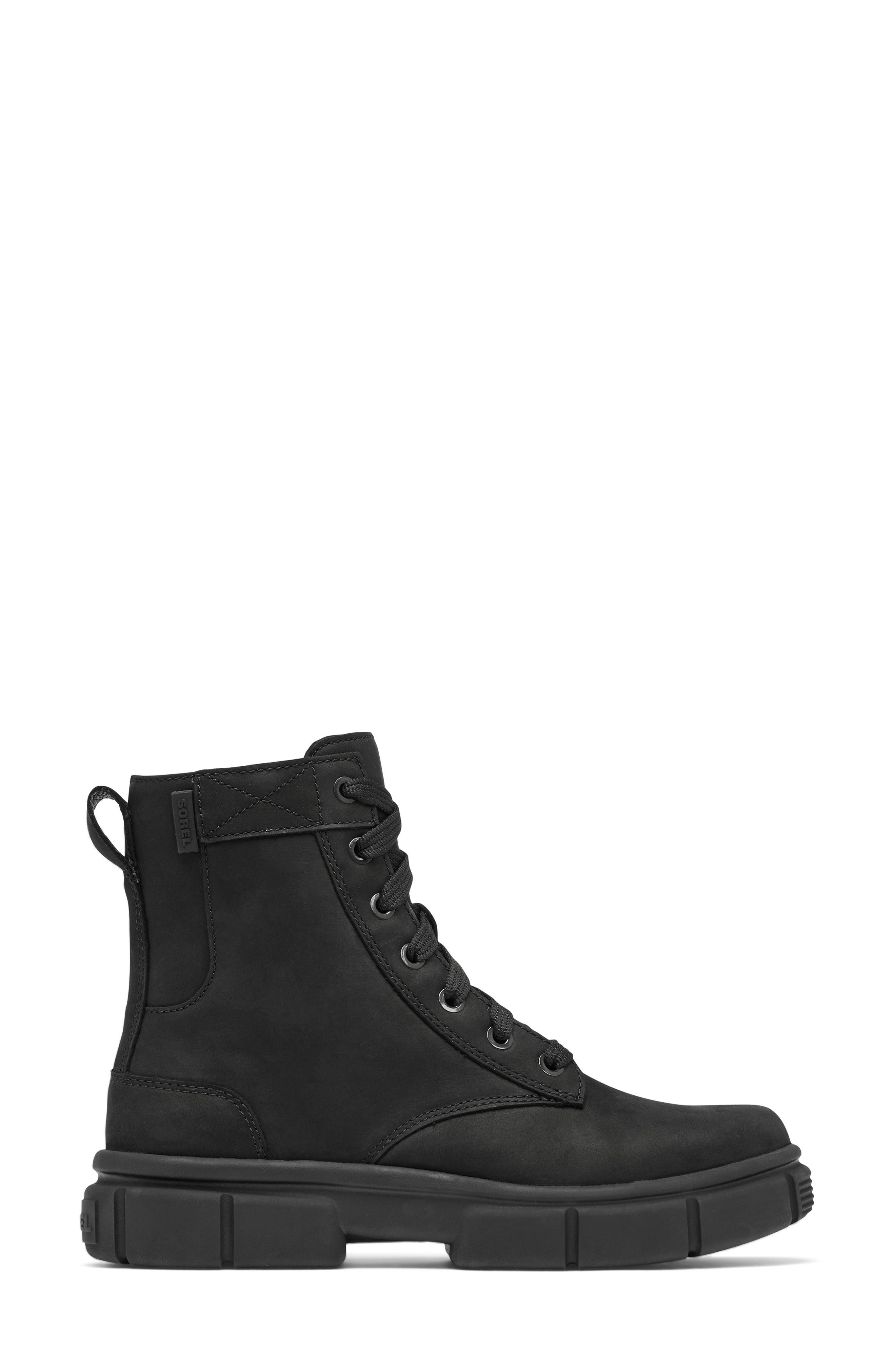 SOREL Explorer Lace-Up Boot, Alternate, color, Black/ Black