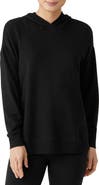 Eileen Fisher Boxy Fleece Hoodie