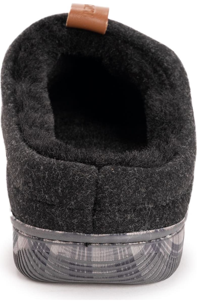 MUK LUKS Miles Clog Slipper, Alternate, color, Heathered Black