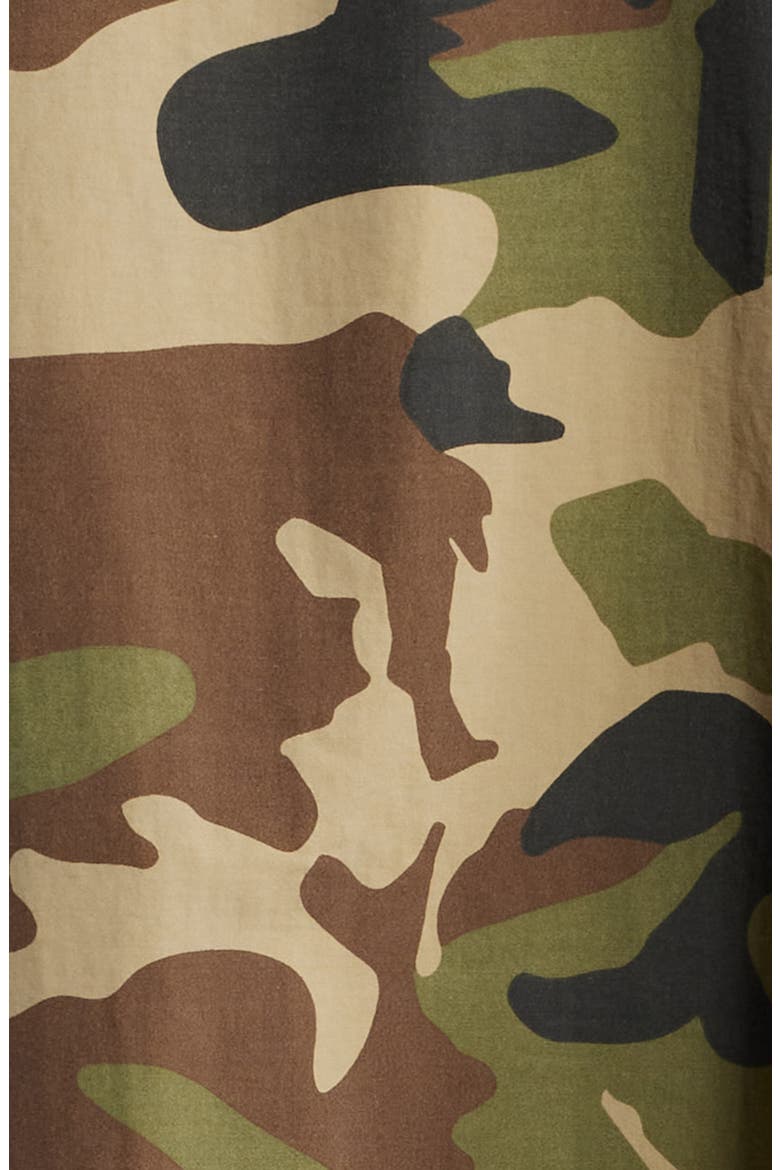 Gender Inclusive Camo Car Coat, Alternate, color, WOODLAND CAMO