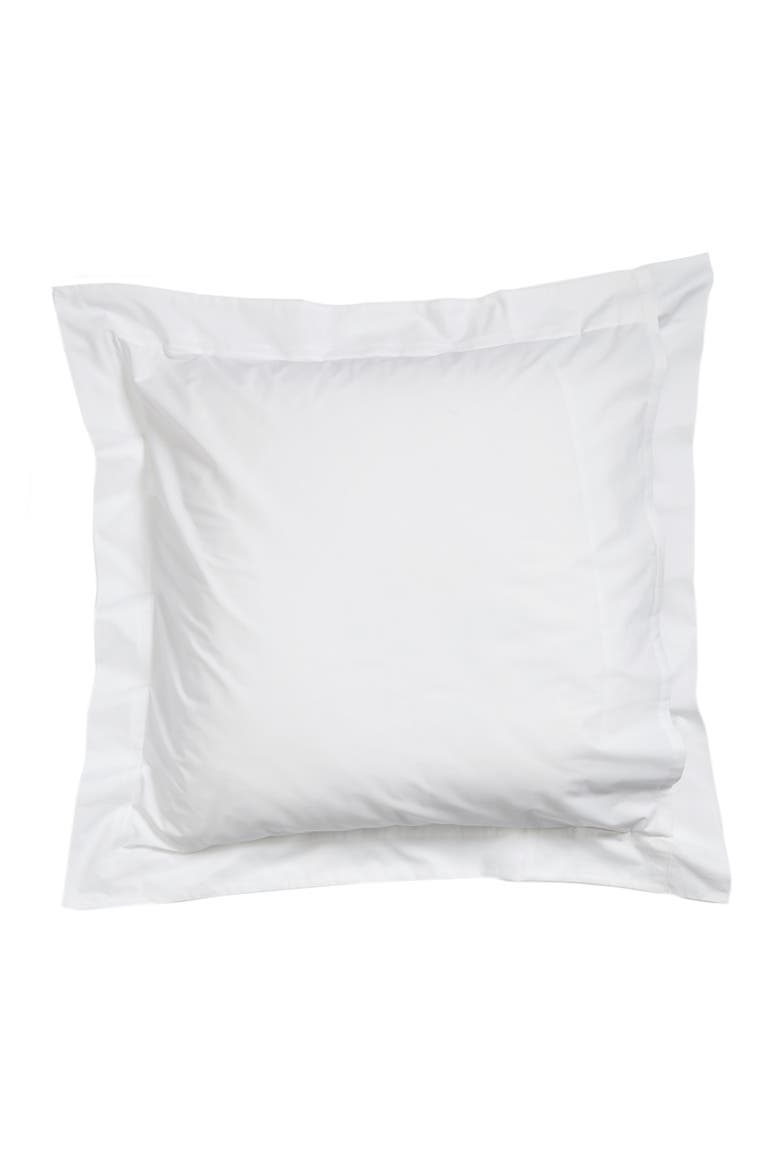 Grande Hotel Euro Sham, Alternate, color, WHITE/ WHITE