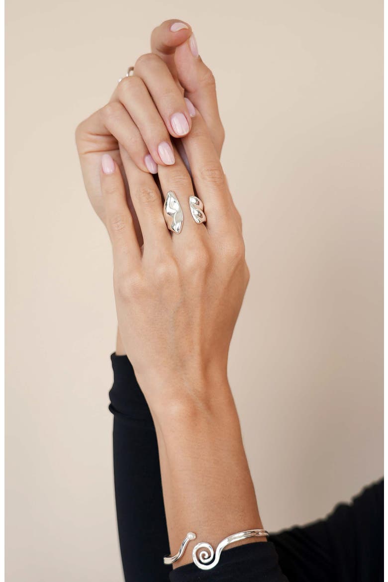 Liquid Luxe Ring, Alternate, color, SILVER