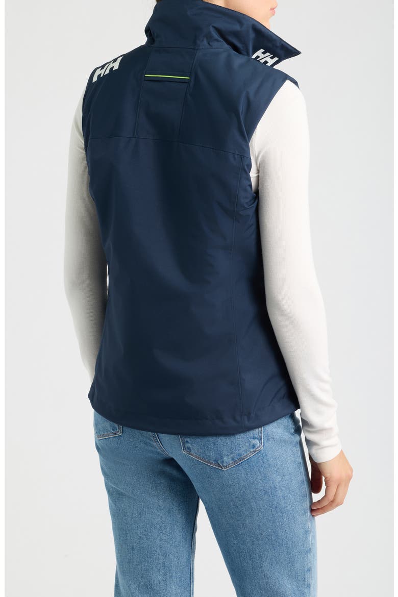 Crew Pile Vest, Alternate, color, NAVY