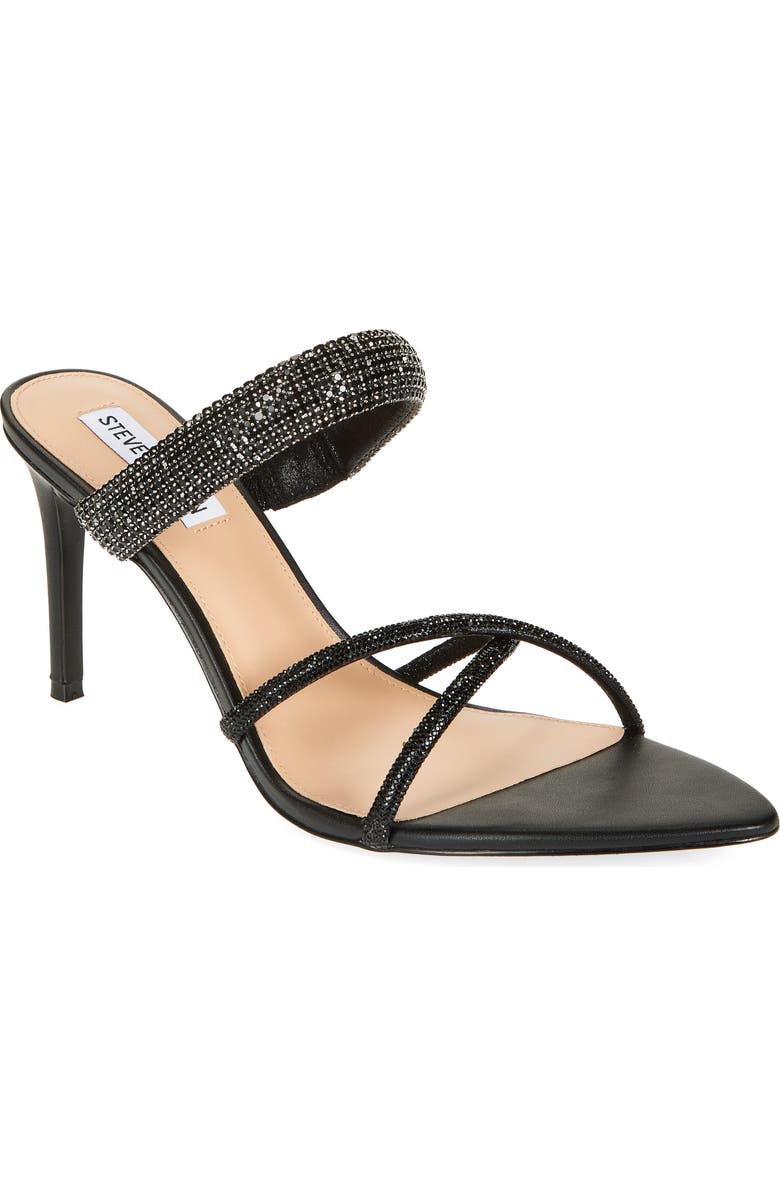 Steve Madden Camina Crystal Strap Slide Sandal, Main, color,