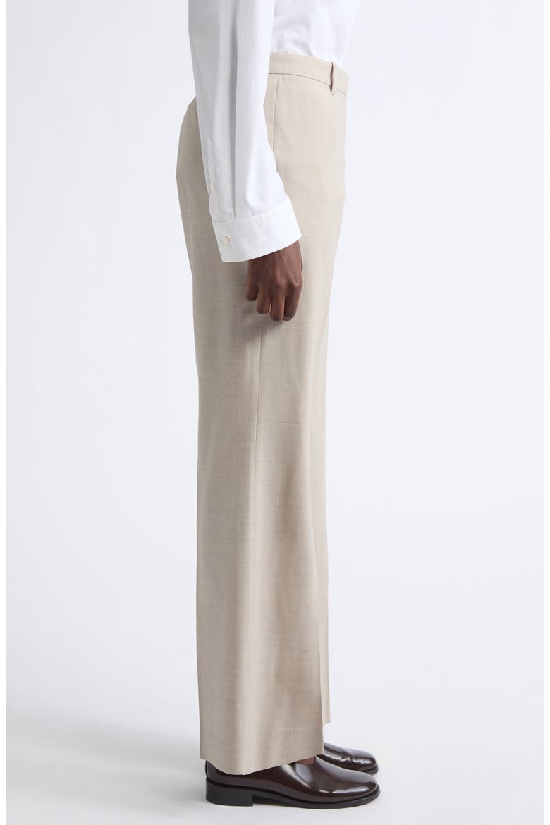 Greene Stretch Wool Straight Leg Pants, Alternate, color, SANDSTONE MELANGE