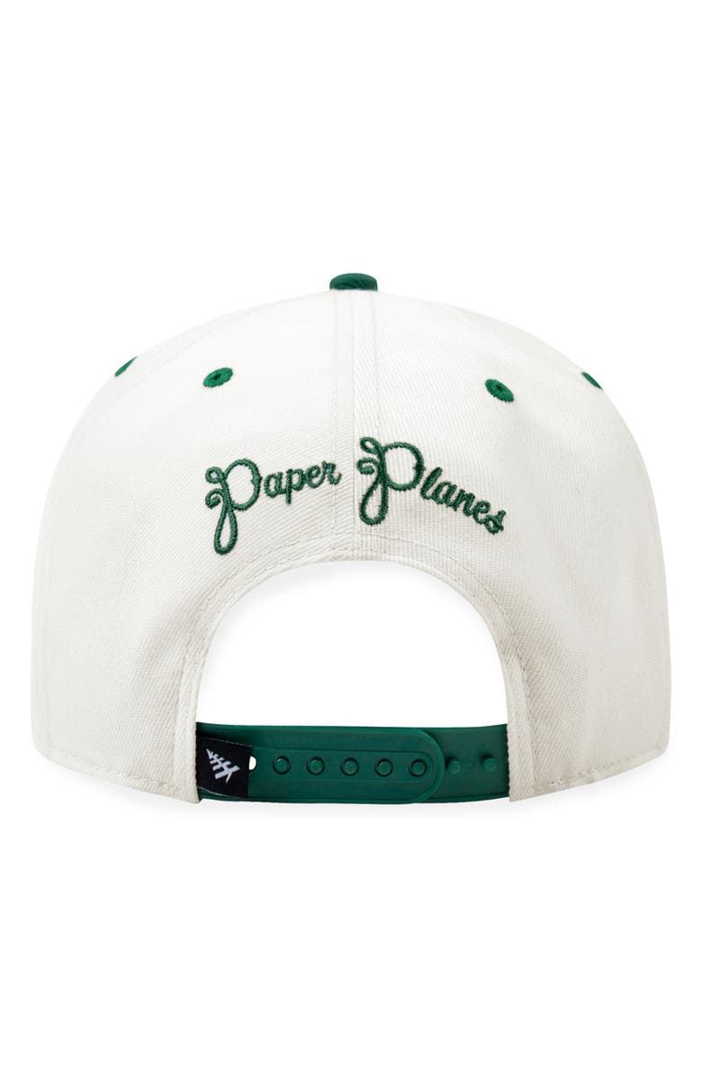 PAPER PLANES P Logo 9FIFTY Twill Snapback Cap, Alternate, color,