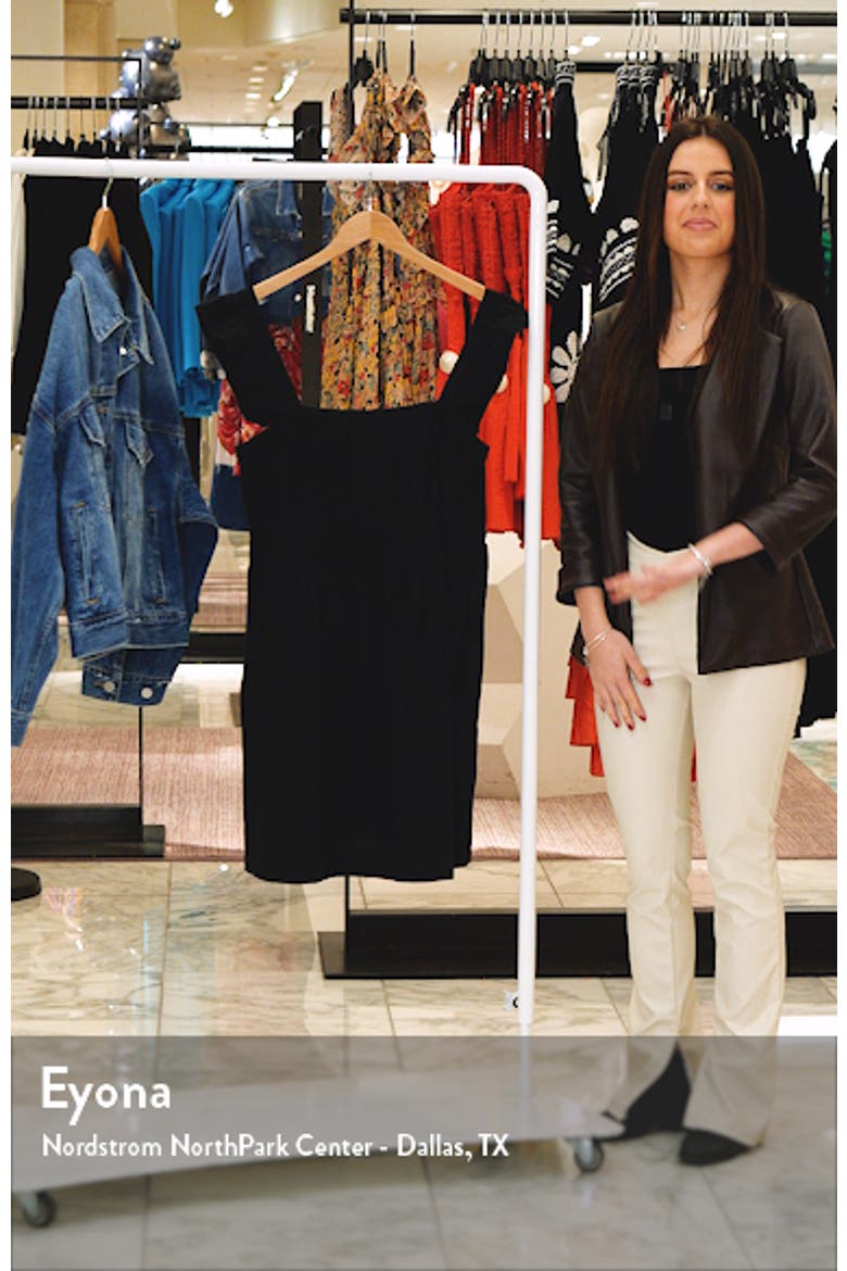 Flutter Sleeve Square Neck Cotton Dress video