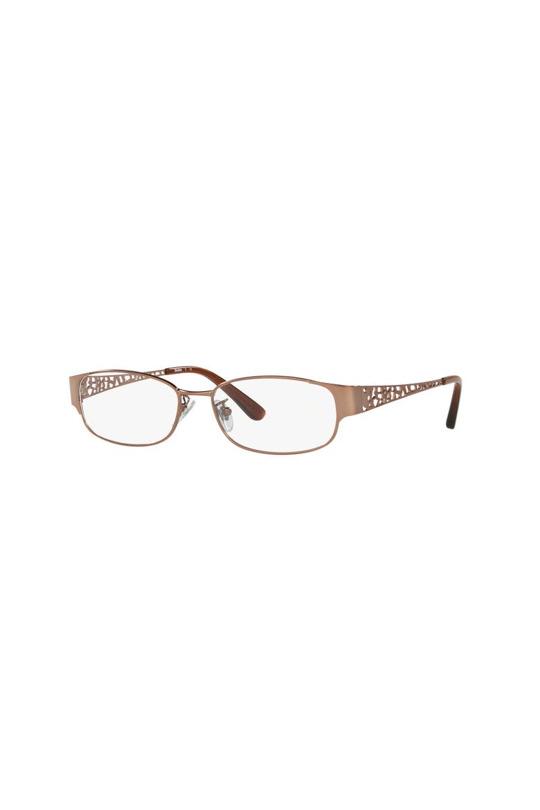 54mm Rectangle optical glasses, Main, color, Copper
