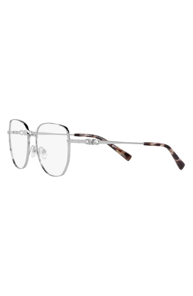 Michael Kors Belleville 54mm Square Optical Glasses, Alternate, color, 