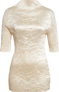 FFORME Dahlia Crinkled Pleated Top