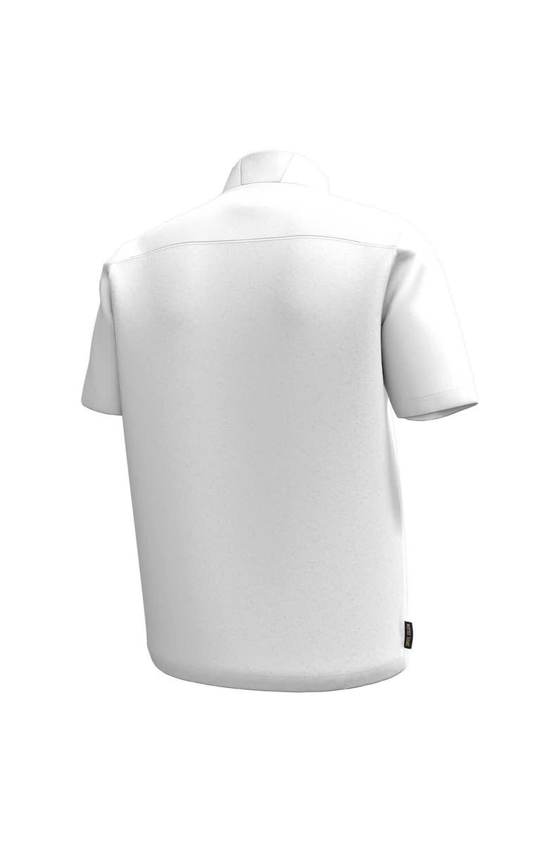 Under Armour Men's Under Armour White Notre Dame Fighting Irish Motivate Quarter-Zip Short Sleeve Top, Alternate, color, 