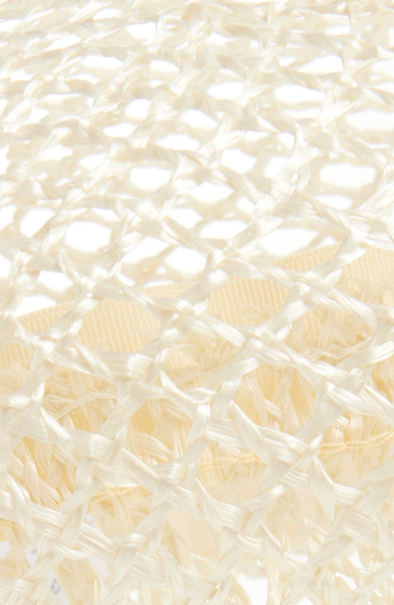 Gigi Burris Millinery Coco Woven Straw Beret, Alternate, color, Natural