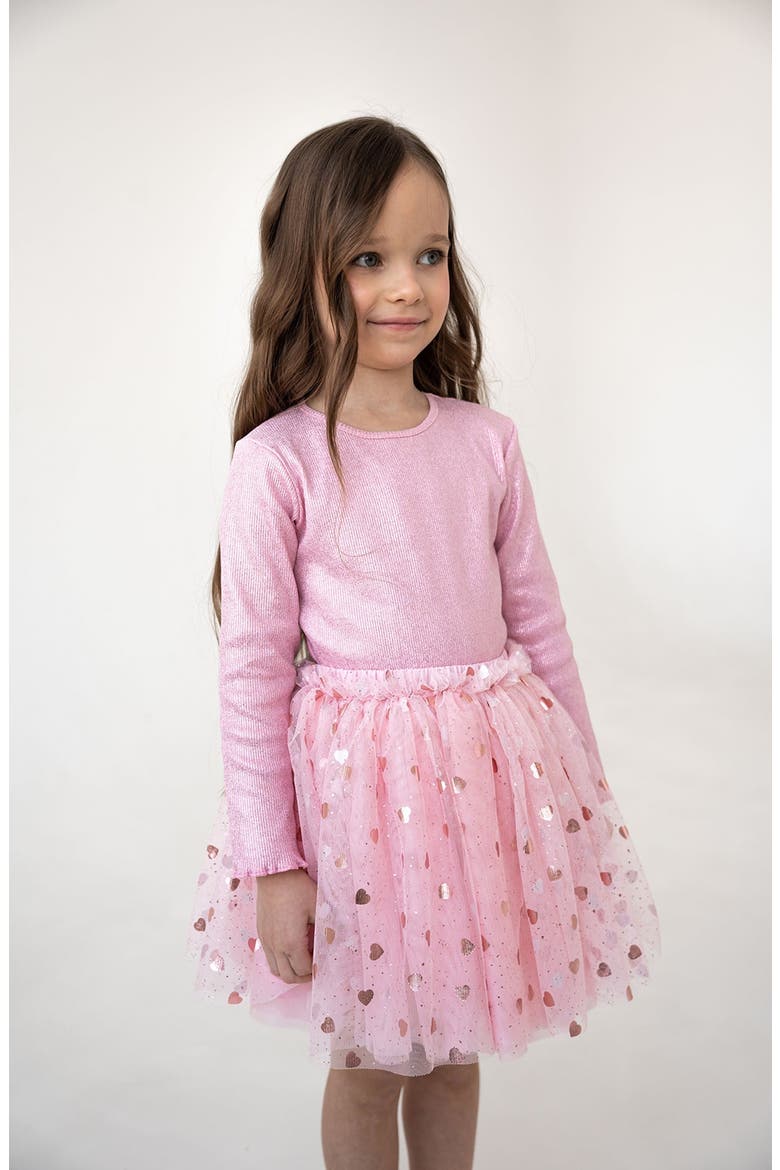 Gleam Tutu Skirt Set, Alternate, color, Pink Blush