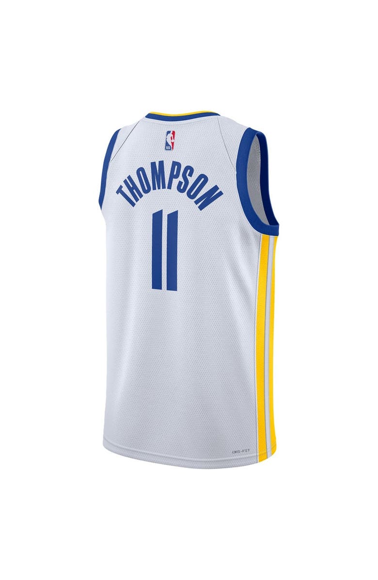 Nike Unisex Nike Klay Thompson White Golden State Warriors Swingman Jersey - Association Edition, Alternate, color, White
