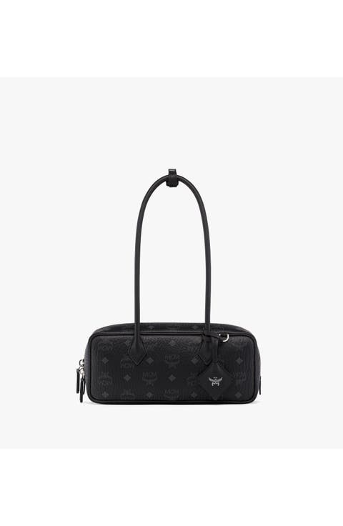 Aren East West Shoulder Bag in Visetos