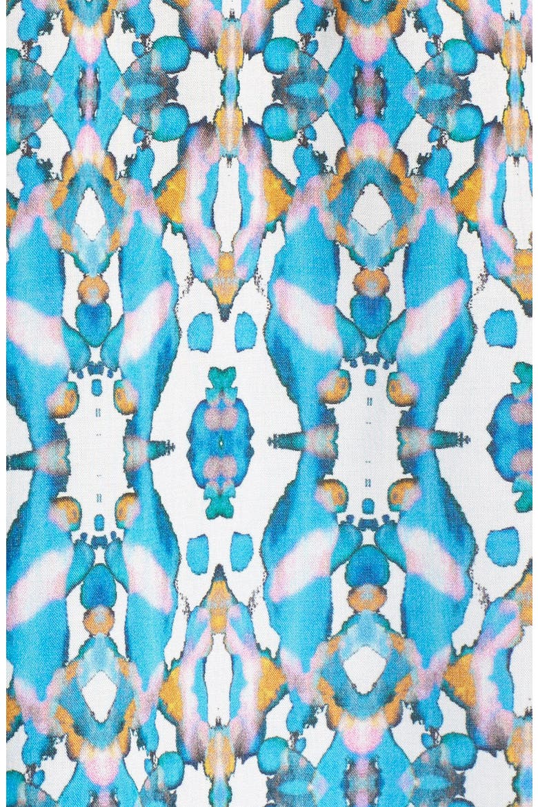 Print Split Neck Tank, Alternate, color, DAPPLED MEDALLIONS