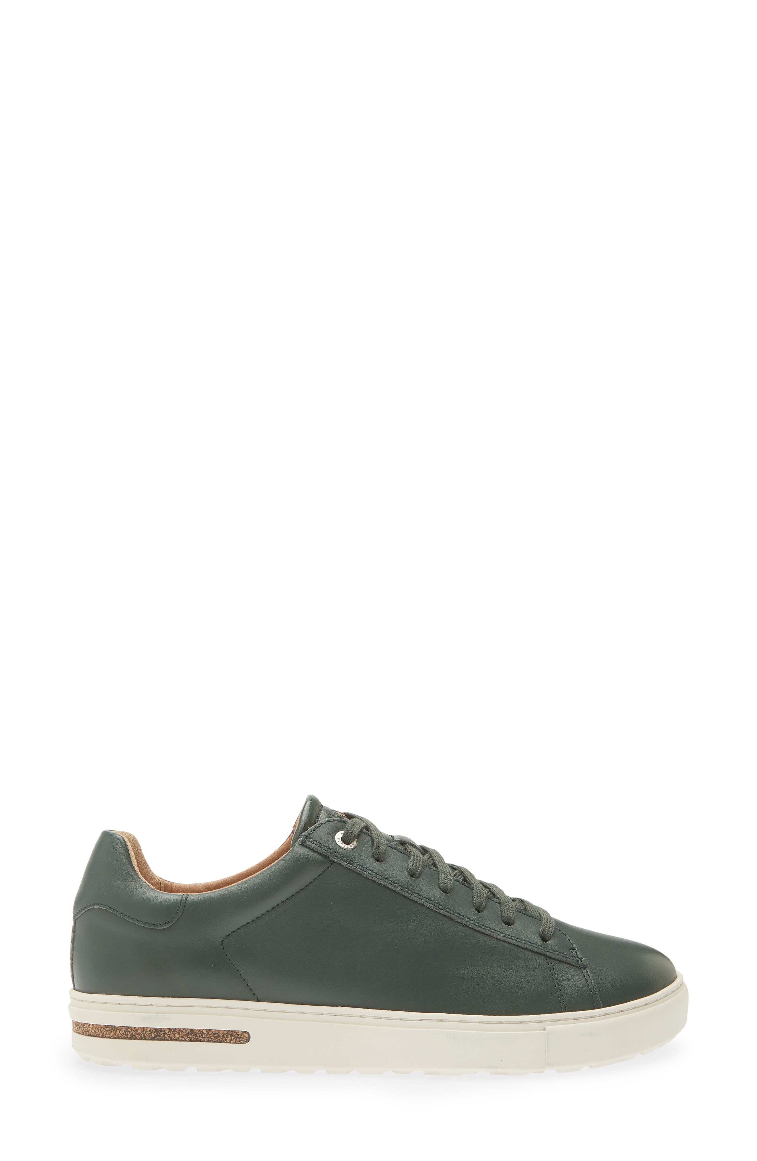 Bend Low Leather Sneaker, Alternate, color, THYME