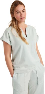 Haven Well Within Garment-Dyed Organic Cotton Terry Tee