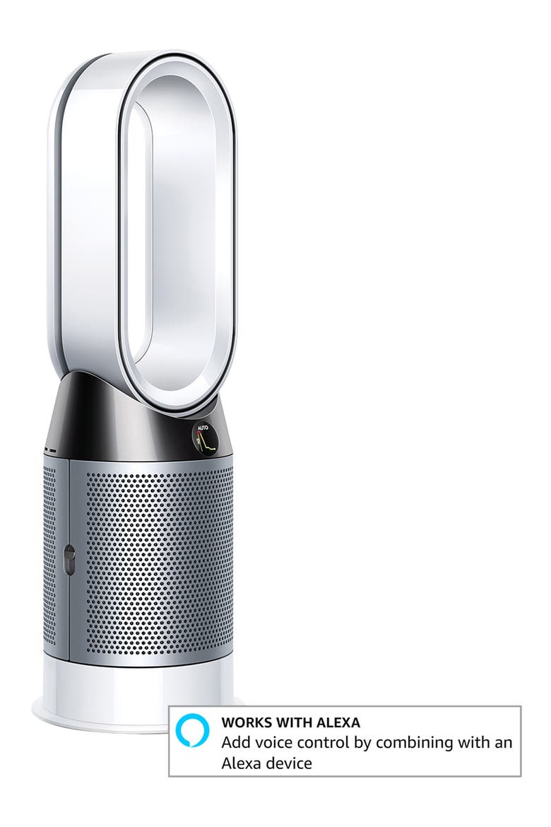Pure Hot + Cool™ Purifying Heater + Fan, Alternate, color, WHITE/SILVER