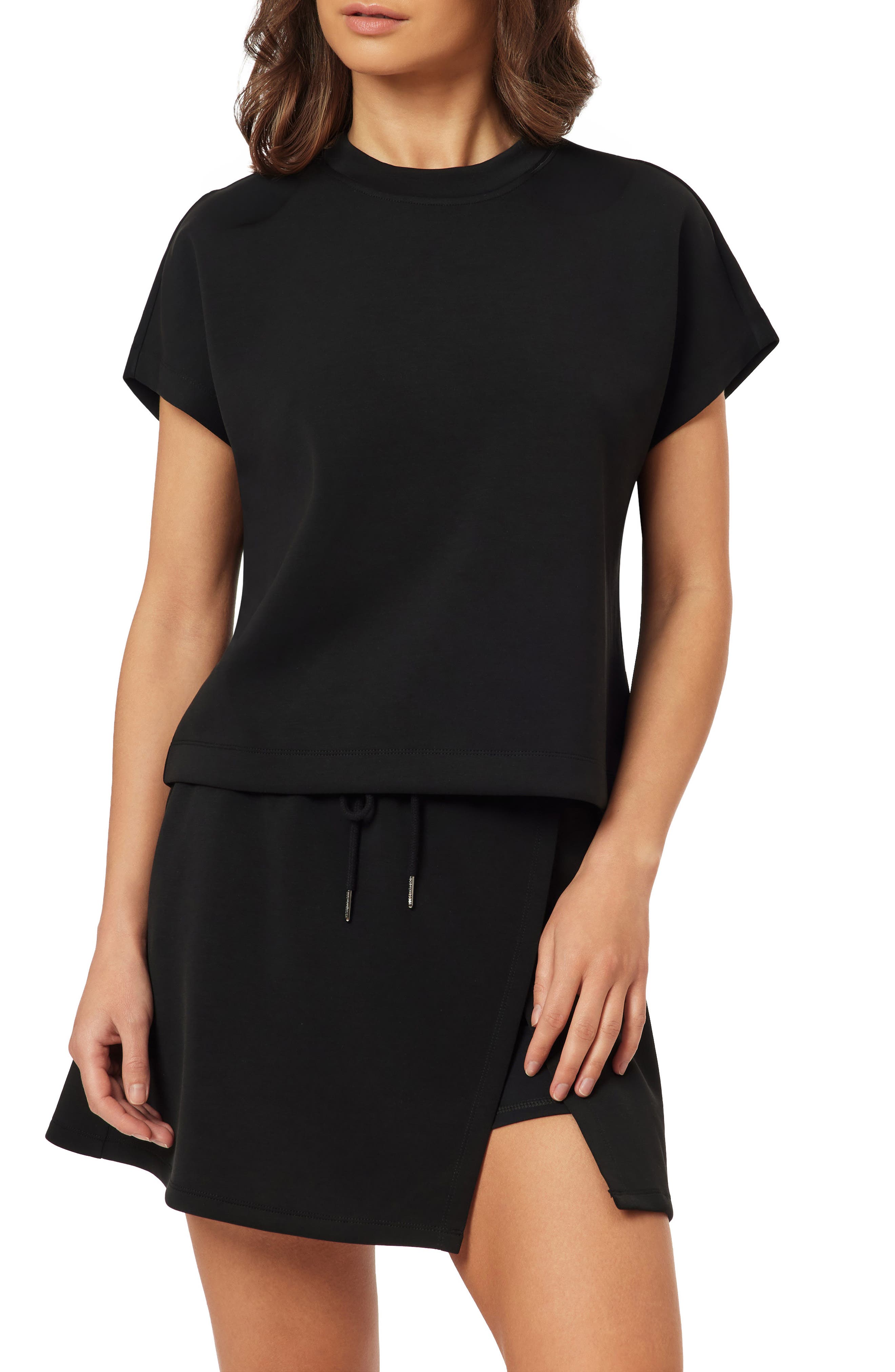 Scotch & Soda Curved Sleeve T-Shirt