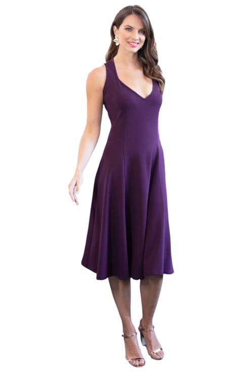 Sleeveless A-Line Dress