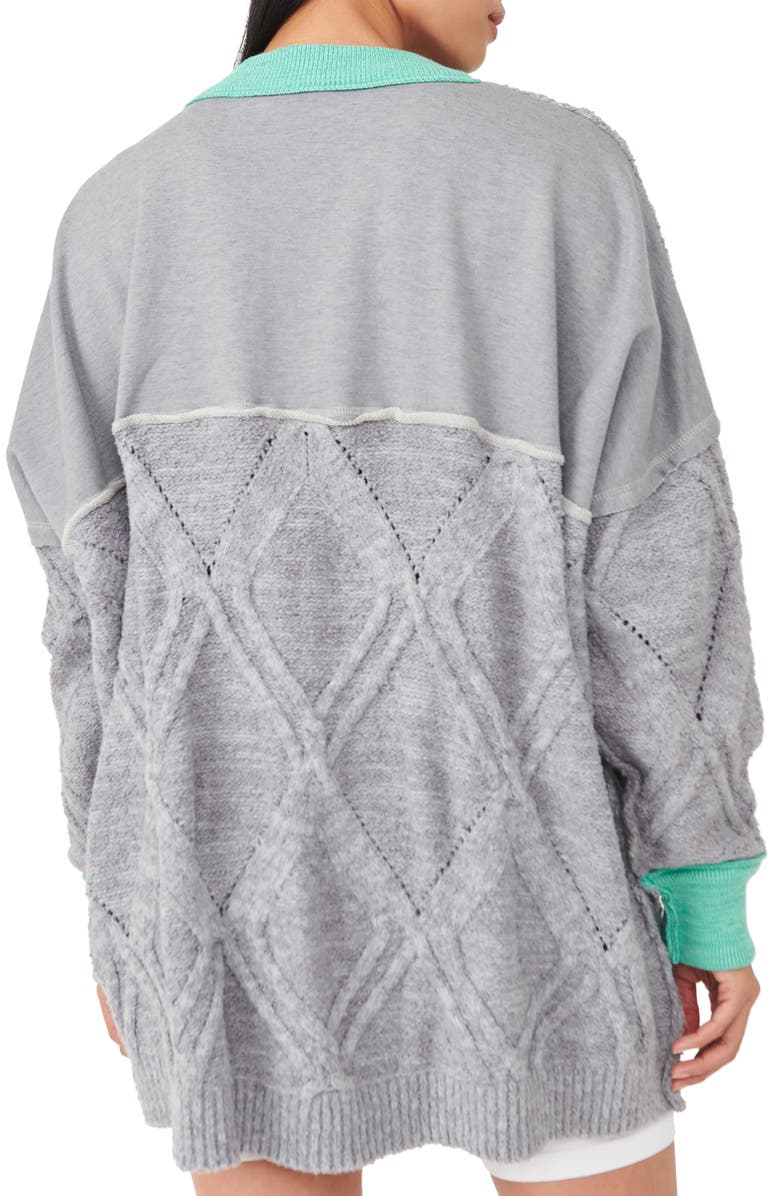 Free People Olympia Colorblock Sweater, Alternate, color, 