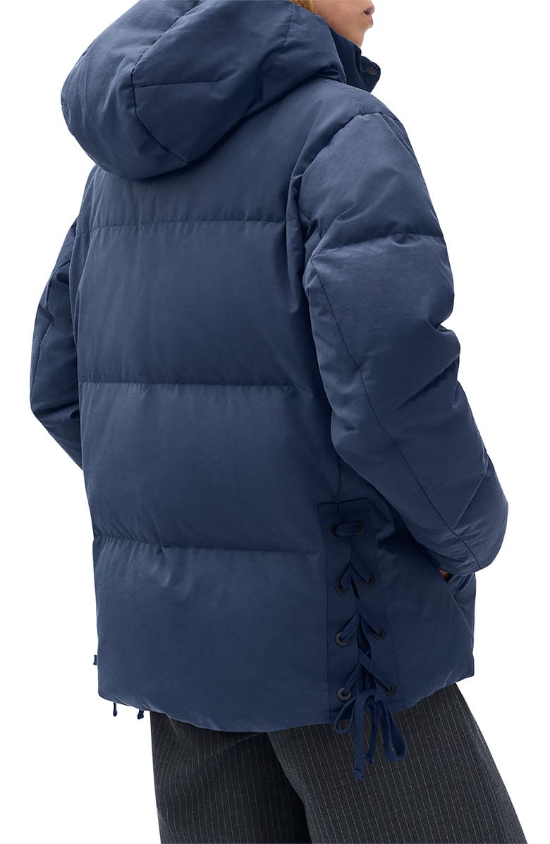 rag & bone Leonard Puffer Jacket, Alternate, color, Navy