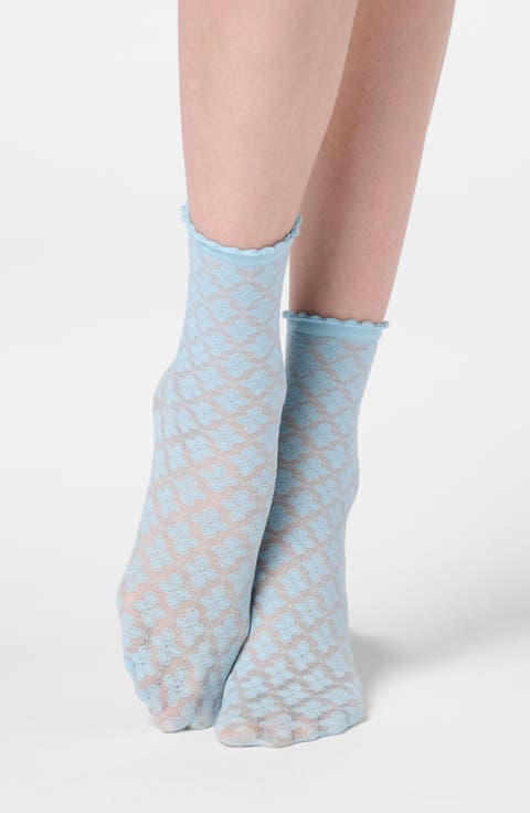Lace Crew Socks
