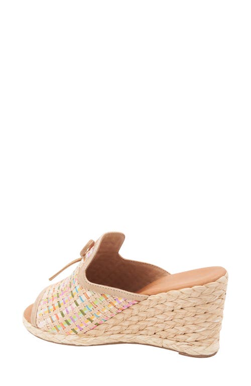 Andre Assous André Assous Nilla Wedge In Natural Multi