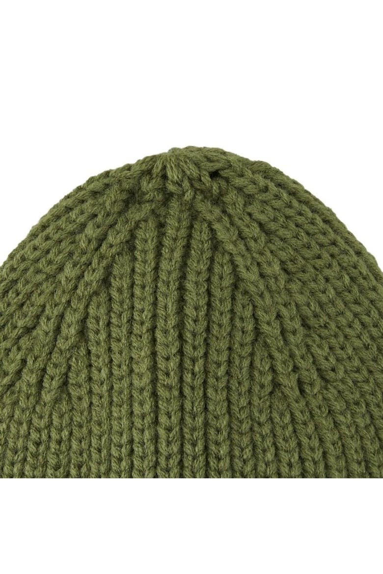 Childrens/Kids Connora Fisherman Logo Beanie, Alternate, color, Nephrite Green