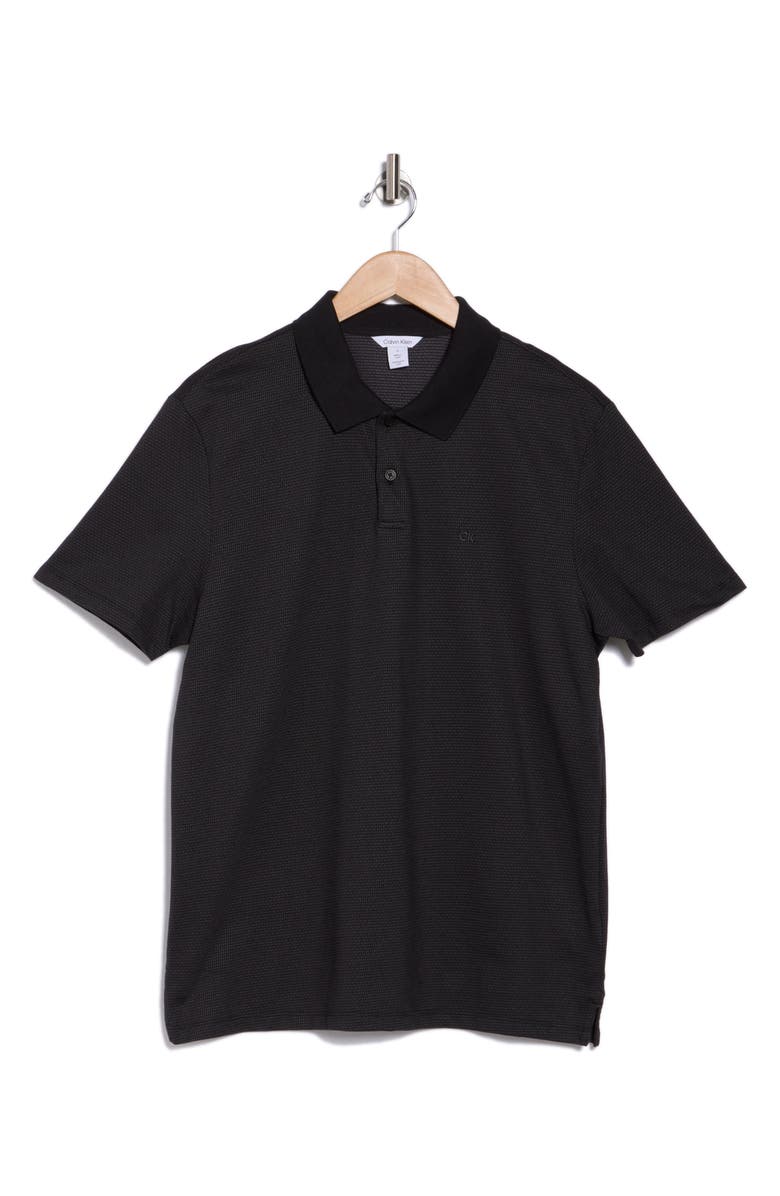 Calvin Klein Track Birdseye Piqué Polo, Alternate, color,