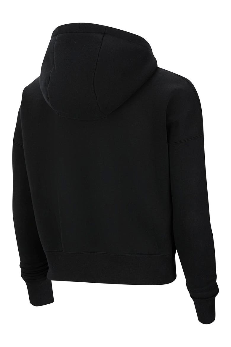 Nike Jordan Flight Fleece Hoodie, Alternate, color, BLACK