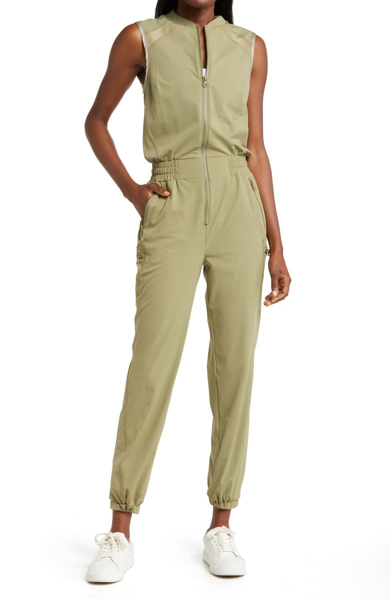 Blanc Noir Indicator Jumpsuit, Main, color, 
