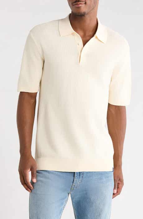Structured Cotton Knit Polo