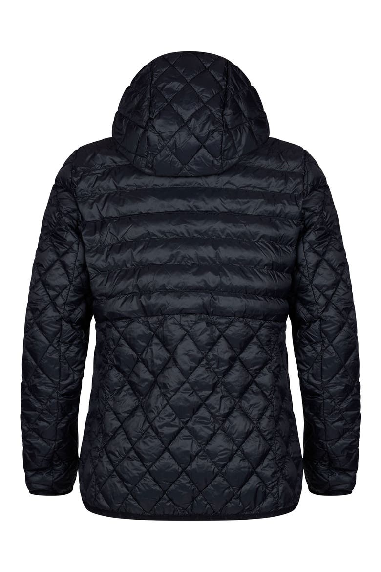 The Base Packable Insulated Hooded Jacket, Alternate, color, BLACK BEAUTY