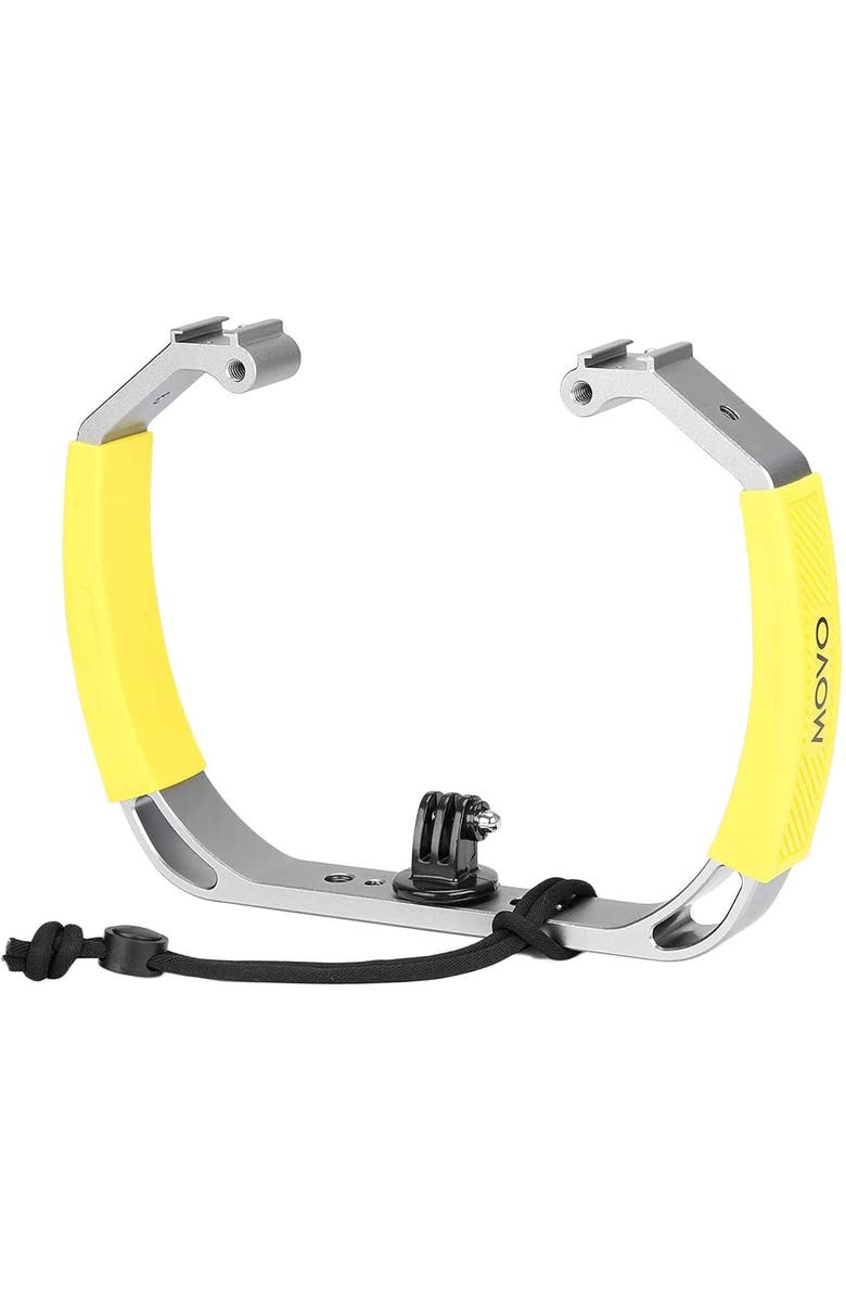 MOVO GB-U80 Underwater Diving Rig for Action Cameras, Main, color, Black