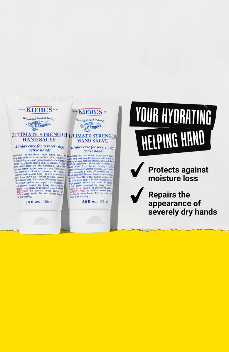 Kiehl's Since 1851 Ultimate Strength Hand Salve Duo $66 Value, Alternate, color, 