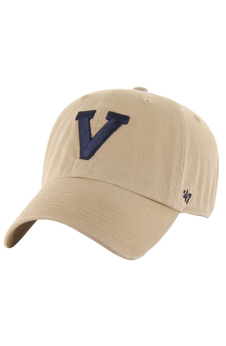 '47 Men's '47 Khaki Virginia Cavaliers Clean Up Adjustable Hat, Main, color, 