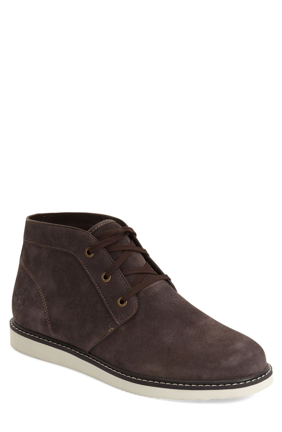 'Newmarket' Chukka Boot, Main, color, MULCH BROWN SUEDE