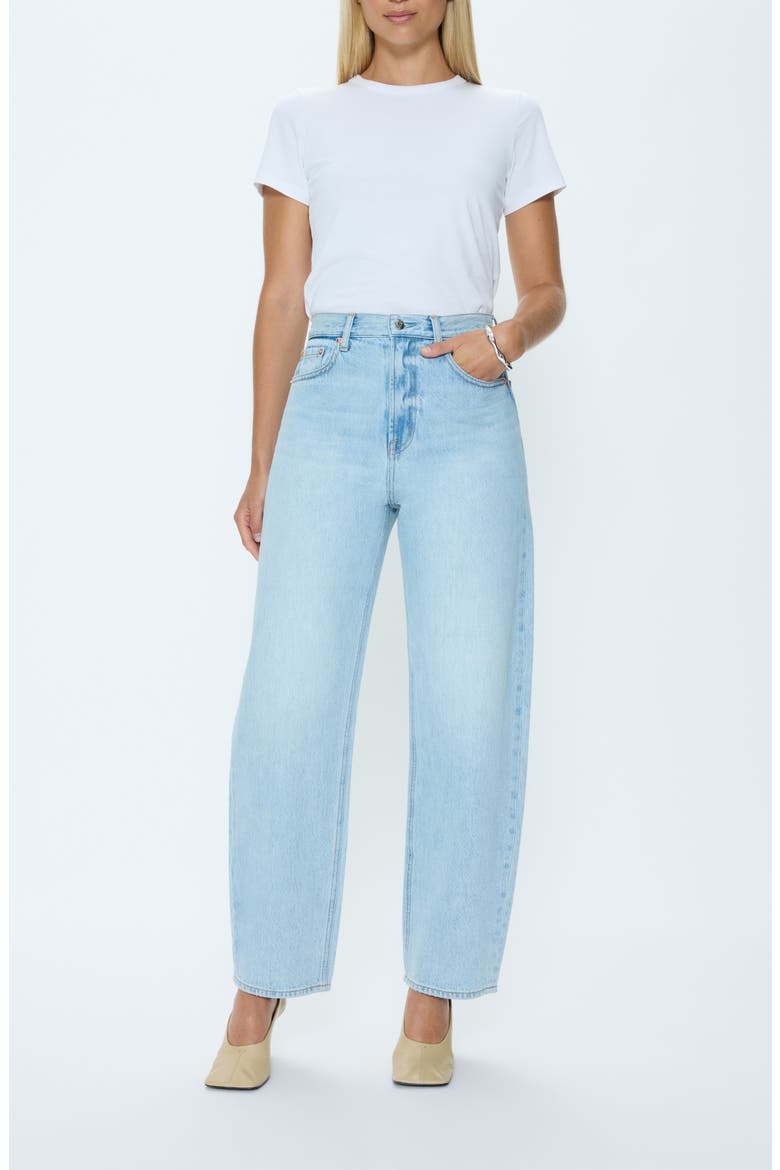 Wes High Waist Barrel Jeans, Alternate, color, WAVES