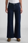 Mavi Jeans Paloma Mid Rise Ankle Wide Leg Jeans
