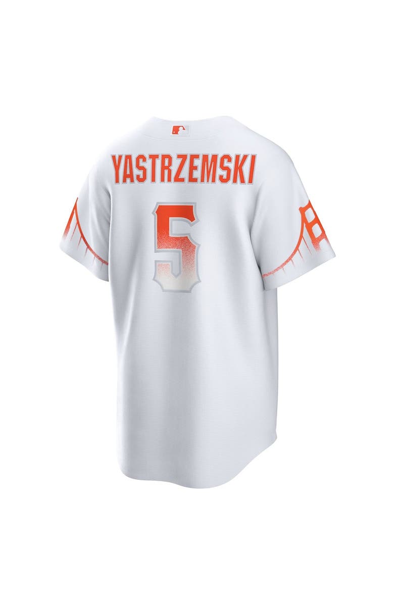 Nike Men's Nike Mike Yastrzemski White San Francisco Giants City Connect Replica Player Jersey, Alternate, color, 